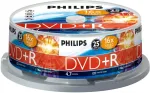 Toorikud PHILIPS 1x25 DVD+R 4,7GB 16x SP
