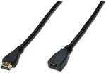 Assmann DIGITUS HDMI Verl&auml;ngerungskabel m. Ethernet 4K 3m schwarz