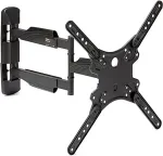 Startech .com Flat-Screen TV Wall Mount - Articulating Arm - Wandhalterung f&uuml;r TV - Kunststoff, Stahl - Schwarz - Bildschirmgr&ouml;&szlig;e: 55.88-139.7 cm (22-55)