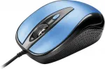 Hiir YENKEE USB wired mouse, 4 buttons, optical, symmetrical, Blue