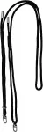 MOBILIS ADJUSTABLE LANYARD - BLACK - 2 ATTACHMENT POINTS 2 SOFT O-RINGS
