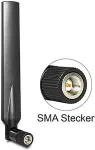 DELOCK LTE-Antenne SMA 1,0-4,0dBi Kippgelenk GSM/UMTS