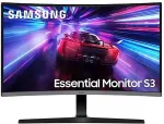 Monitor SAMSUNG 68,0cm/27" (1920x1080) Essential S3 S39GD S27D396GAU 16:9 FHD VA Curved 4ms 100Hz D-Sub HDMI VESA Speaker Black