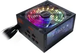Toiteplokk Inter-Tech Power Supply Argus RGB 750W CM, 80PLUS Gold, 140mm fan with 21 ultra bright LEDs,Switchable illumination, Acrylic glass side panel, active PFC, 4xPCI-e, OPP/OVP/SCP protection, semi-modular Cable management (Rev. 2)