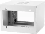 Digitus CL-19 04U rack cabinet 4U Wall mounted rack Light grey