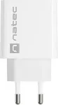 NATEC NETWORK CHARGER RIBERA USB-C 20W PD WHITE