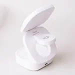 MaXlife juhtmevaba laadija MXWC-06 15W 3in1, valge