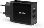 ANKER HUB 2Port Innovations 4.8 A - 2 Ausgabeanschlussstellen (USB) Black
