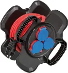 Brennenstuhl Gummi-Kabeltrommel X-Gum 10m Kabel IP44 3x