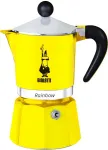 Kohvimasin BIALETTI RAINBOW 3TZ yellow