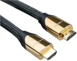 ROLINE 11.04.5802 HDMI cable 2 m HDMI Type A (Standard) Black, Gold
