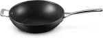 Veekeetja Le creuset tugevdatud mittenakkuv praepann must h&otilde;bedane 30cm (51104300010202)