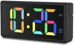 HAMA Ibiza Digital alarm clock Black, Grey