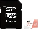 M&auml;lukaart Silicon Power microSDXC 128GB Superior A1 + adapter