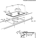 Pliidiplaat Electrolux Hob KGG75362K