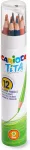 Carioca V&auml;rvipliiatsid TITA, koos teritajaga, karbis, 12 v&auml;rvi