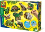 SES Kipsi valamise komplekt Dinosauruste maailm