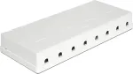 DELOCK Keystone Leergeh&auml;use 8 Port