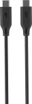 Silicon Power kaabel USB-C - USB-C Boost Link 1m, must (LK15CC)