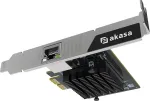 V&otilde;rgukaart Akasa 10 Gigabit PCIe network card