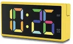 HAMA Ibiza Digital alarm clock Yellow
