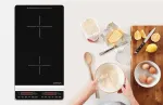 G3Ferrari G3 Ferrari Dinamiko Deep Black Countertop 29.5 cm Zone induction hob 2 zone(s)