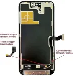 APPLE Display for iPhone 14 Pro, LTPO Soft OLED, 120Hz
