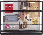 Tatkraft INOUT LAVA V&auml;ljat&otilde;mmatav maitseaineteriiul +EasyFix s&uuml;steem