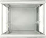 Extralink 9U 600x600 Grey Metal Door Rack Cabinet