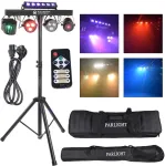 Light4Me BEAM LASER STROBE LED PAR DERBY UV I