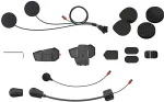 Sena SPIDER-ST1-A01 Mounting kit for intercom with built-in microphones and loudspeakers Black