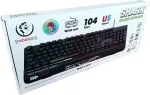 Klaviatuur Rebeltec Full size game keyboard SHARK