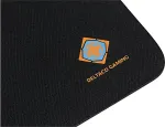 DELTACO Mouse pad GAMING 320x270x2mm, black / GAM-005