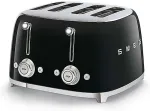 SMEG TSF03BLEU Toaster Black