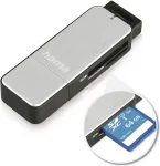 Kaardilugeja HAMA USB 3.0, SD/microSD, hall