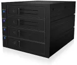 ICY BOX Backplane, 4x SAS/SATA 3,5" HDD in 3x 5,25", tr&auml;gerlos, EasySwap