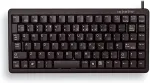 Klaviatuur CHERRY Tas Cherry G84-4100LCAGB-2 USB+PS/2 Slim Line schwarz (G84-4100LCAGB-2)