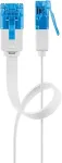 Goobay RJ45 CAT 6a Flat U/UTP CU 20m White