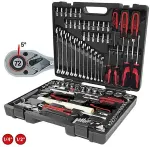 KS Tools 1/4 +1/2 CHROMEplus Universal Tool Kit Set 97 pcs