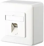 METZ CONNECT Anschlussdose Cat 6 E-DAT C6 8(8) AP LSA reinwei