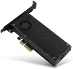 AXAGON PCIe NVMe with SATA M.2 adapter | PCEM2-DC