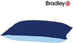 Bradley padjap&uuml;&uuml;r, 50 x 70 cm, tumesinine / helesinine