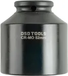 DSDTOOLS 1/2" PAVAROS 52MM 6 SĀNU PLĀNSIENAS RUMBAS RIEVAS UZGRIEŽŅA GALVIŅA DS1167