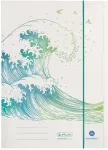 Herlitz kummiga kaaned A4 GREENline Wave