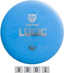 Discmania Discgolf Putter SOFT EXO LOGIC Evolution Blue 3/3/0/1