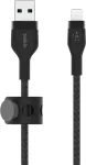 Belkin Flex Lightning/USB-A 1m mfi cert., black CAA010bt1MBK