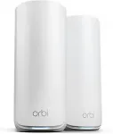 Netgear 2-SET ORBI 870 WIFI 7 MESH TRI-BAND WHITE 21 GBIT/S