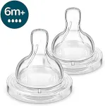 Philips AVENT SCY764/02 bottle nipple Silicone Round Fast flow