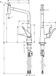 Hansgrohe Metris Select M71 72833000