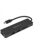 SBOX TCA-51 USB Type-C->HDMI/USB-3.0/SD+TF